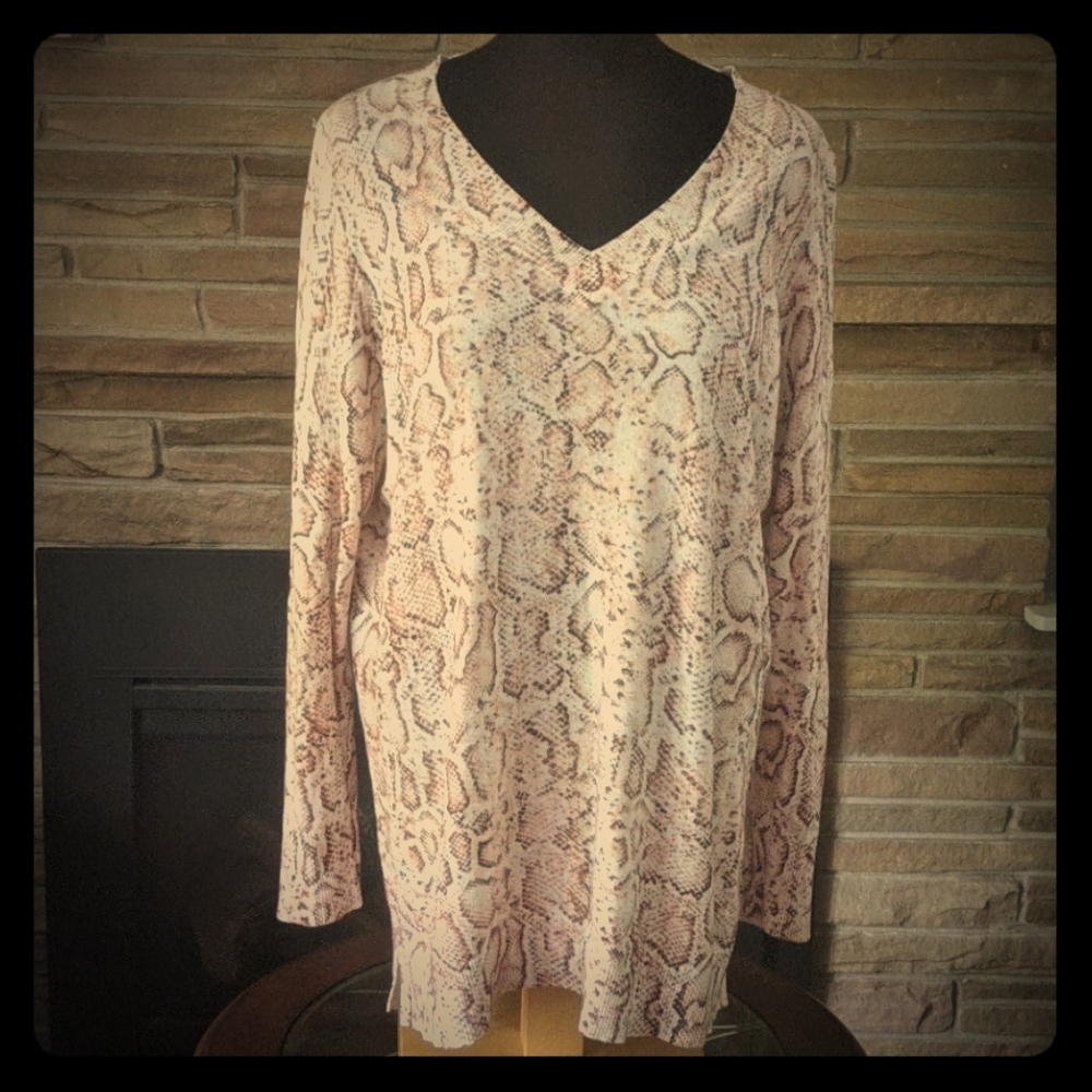 V-neck sweater